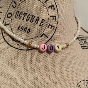 Joy 🧡 Glass Beaded Necklace